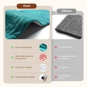Heating Pad for Back Pain Relief & Period Cramps, Fsa Hsa Eligible,10 Heat Settings, 12x24, Birthday Mothers Day Gifts for Women Men, Blue