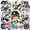 5A, variant on cartoon Astronaut Space Stickers, Waterproof Astronaut Space Sticker for Water Bottle Laptop Phone Cases Planner Skateboard Luggage Helmet Party Favor Decor, Ideal for Adults Teens Teacher Rewards