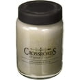 thumbnail image 3 of Crossroads Grandpa's Pipe Scented 2-Wick Candle, 26 Ounce, 6"W x 6"H, Light Gray, 3 of 3