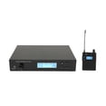 thumbnail image 1 of Sistema de monitoreo de auriculares inalámbricos de 626 a 662 MHz, 90 dB, 3 modos, sistema de retorno de oído para cantantes de bandas, enchufe de EE. UU. de 110 a 240 V, 1 of 12