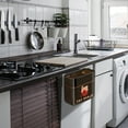 thumbnail image 4 of Ltdhehe Poubelle Murale de Cuisine Petite Gain de Place sous Armoire pour Comptoir Organisateur Plastique, 4 of 4