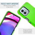 thumbnail image 5 of For Motorola Moto G STYLUS 5G 2023 Heavy Duty Rugged Shockproof Full Body Protection 360 Swivel Kicktand Holster Belt Clip And Built in Screen Protector Phone Cover Case - Green, 5 of 6