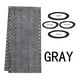 thumbnail image 2 of Tela de repuesto para cubierta, tela de reparación de salón reclinable de ocio para patio al aire libre, patio trasero, cubierta reclinable para Negro gris, 2 of 5