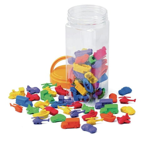UPC: 0840614142037 | Transportation Counters Early Math Manipulative (Set of 72)