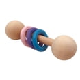 thumbnail image 1 of Wood Rattle Teether Ring Pack Montessori Gray Double Gender Neutral Early Learning Accomplishment Profile Self Education Retire Early Book Special Education Accommodations X Education Poster Branches, 1 of 4