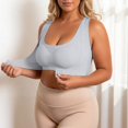 thumbnail image 2 of YAYUBA Posture Correcting Bra Front Closure Cross-Back Wireless Posture Bra for Women, Seamless Breathable, 2 of 5