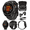 47mm - Carbon Gray DLC Titanium/Black +BLK EarBuds, variant on Garmin fēnix 8 Pro, 47mm, AMOLED Display, Premium Connected Multisport GPS Smartwatch, inReach® Technology, Sapphire, Carbon Gray DLC Titanium with Black/Pebble Gray Silicone Band