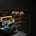 thumbnail image 5 of Juguete de coche de aleación de taller de mantenimiento de bricolaje a escala 1/24, Escena de garaje simulada, modelo de decoración de Metal fundido a presión, regalos de cumpleaños para niños, 5 of 5