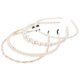thumbnail image 3 of Fashion Pearl Headbands For Girls Party Hair Accessories 14x12.5cm Hair Clasp 4Pcs, 3 of 4