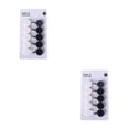 thumbnail image 3 of Gancho autoadhesivo multifuncional Monstrate 10 piezas ABS Organizador doméstico, 3 of 6