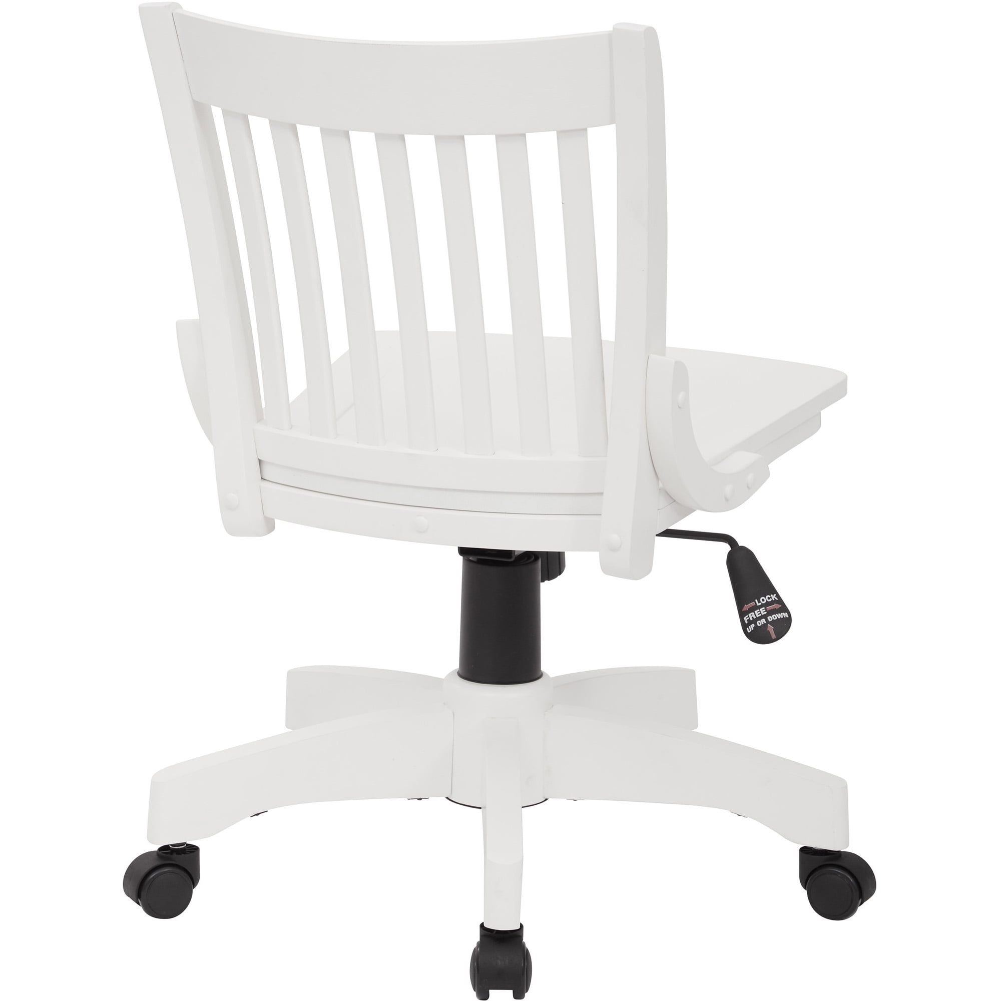 fice Star Products Deluxe Wood Banker s Chair Multiple Colors