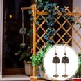thumbnail image 4 of 2pcs Metal Peacocks Wind Chime Decorative Hanging Pendant Wind Chime Bells, 4 of 9