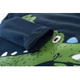 thumbnail image 4 of YOUI-GIFTS Infant Toddler Boys Graphic Long Sleeve T-Shirts Kids Little Boys Dinosaur Truck Stripes Tees Tops Autumn Spring, 4 of 6
