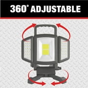 Bell + Howell Bionic Rechargeable Work Light Multidirectional 750 Lumens Garage Camping Light