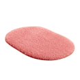 thumbnail image 2 of Naierhg Water Absorbent Oval Plush Non-Slip Floor Mat Rug Living Room Doormat Carpet Watermelon Red, 2 of 8