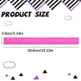 thumbnail image 3 of Under $5 12 Inch Color Clear Ruler, Dual Scale Plastic Transparent Straight Ruler, Math Geometry Measuring Tools with Inch And Centimeter, Office Supplies, Back to Classroom Must Haves, 3 of 5