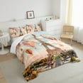 thumbnail image 3 of Homewish Paris Eiffel Tower Full Size Comforter Sets 3-Piece for Boys Girls,Happy Valentine'S Day Bedding Comforter Set,Vintage Aesthetic Lightweight Bedding Sets,Ultra Soft Home Decor, 3 of 8