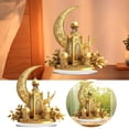 thumbnail image 1 of Décoration de Table Eid Al Fitr Logo 2D Lune Collection Souvenir Familial Décoration Familiale, 1 of 6