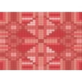 thumbnail image 1 of Ahgly Company Machine Washable Indoor Rectangle Transitional Red Area Rugs, 8' x 12', 1 of 7