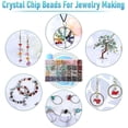 thumbnail image 3 of Kit para hacer joyas de cristal (1400 piezas), 28 cuentas de piedras preciosas de colores., 3 of 5