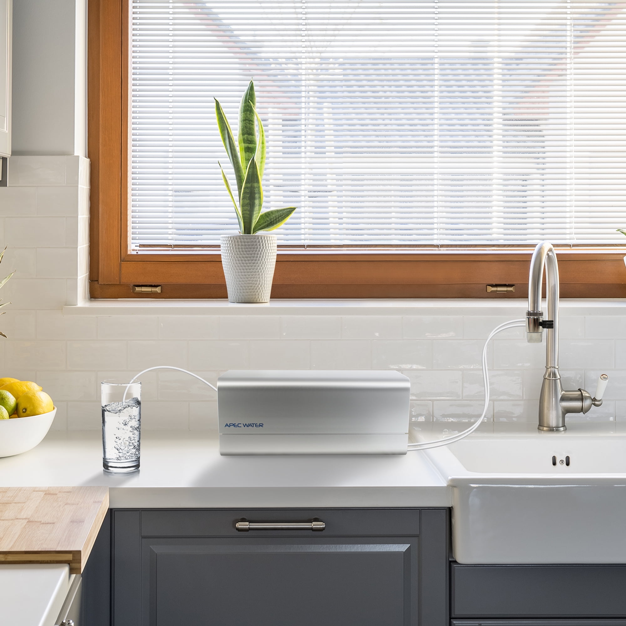 Apec Ro Ctop Phc Alkaline Mineral Portable Countertop Reverse