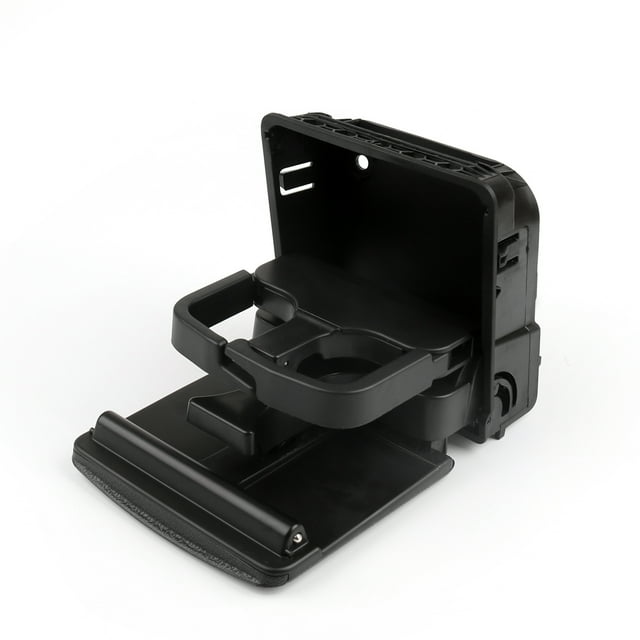 Reposabrazos trasero para consola Central, portavasos para VW Jetta Gti MK5 Golf MK6, color negro