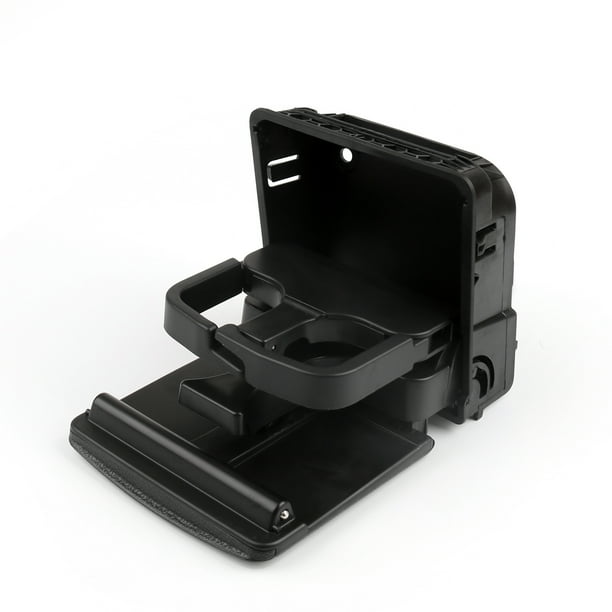 Reposabrazos trasero para consola Central, portavasos para VW Jetta Gti MK5 Golf MK6, color negro