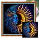 thumbnail image 1 of Hilo de bordar de algodón Wdftyju 11CT Estampado de estrella y luna 45x45cm, 1 of 9