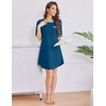thumbnail image 2 of Ekouaer Womens Sleepwear for Sleeping Plus Size Nightgown for Women Pajama Dress Nightshirt with Pocket Short Sleeve Nightgowns, 2 of 6