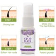 thumbnail image 3 of 20ML Natural Permanent Hair Growth Inhibitor Hair Removal Suppression Spray Body Care, 3 of 10