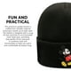 thumbnail image 2 of Gorro con diseño de Mickey Mouse de Disney, tejido ligero para invierno, para hombre, 2 of 4