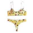 thumbnail image 1 of Intimates Soutien-Gorge String Pyjama sous-Vêtements Broderie Fleur, 1 of 7