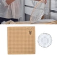 thumbnail image 4 of Macrame Board, Lightweight Durable Double Sided Macrame Board With Pins Versatile DIY Grids Braiding Board For Jewelry Making Bracelets Display, 4 of 8