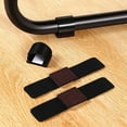 thumbnail image 6 of 6 Pcs Wrap-Around Felt Furniture Pads with Hook and Loop Fasteners,Non-Slip Chair Leg Floor Protectors, Bar Stool Glides,Chair Bottom Protector for Chairs,Patio Furniture Feet(Black), 6 of 9