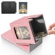 thumbnail image 1 of Caja de cubierta Jaffzora para MTG Commander, magnética, rosa y gris, 1 of 7