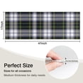 thumbnail image 5 of Blue Green Plaid Checkered Pattern Kitchen Rug Mat,Kitchen Runner Rugs Non Skid Washable,Decorative Kitchen Floor Mats for Kitchen,Sink,Laundry,17"X47", 5 of 5
