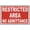 Warning Sign 1, variant on Restroom Out Of Order Sign 8"x12", Aluminum Tin Warning Signs for Home Outdoor Garden, Durable Weatherproof Restroom Sign for Building