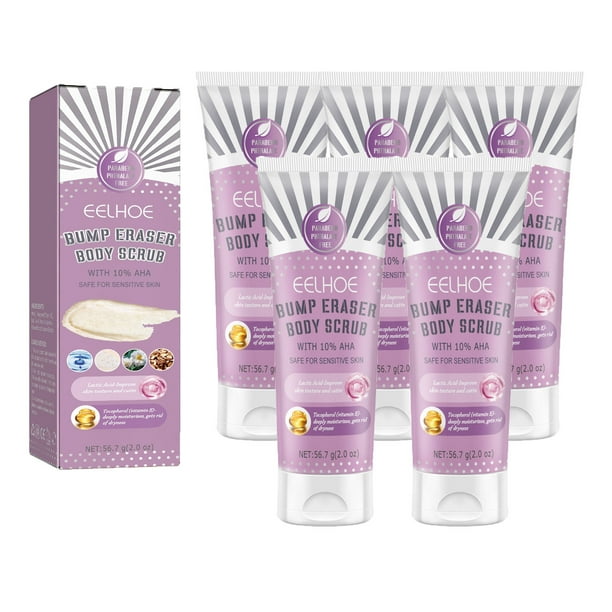 Bump Eraser Body Scrub Exfoliant for Keratosis Pilaris with 10 AHA All