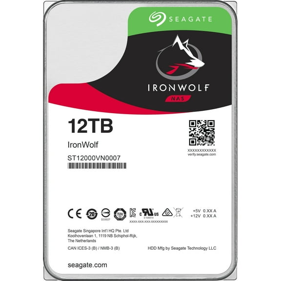 IronWolf ST12000VN0007 Hard Drive