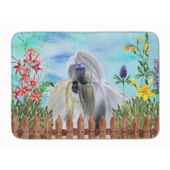 Shih Tzu Spring Machine Washable Memory Foam Mat