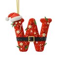 thumbnail image 2 of Decoraciones de Árbol de Navidad 2D Acrílico Decoración Carta Colgante con 26 Letras Diy Navidad Decoración Del Hogar Ornamentos Del Árbol de Navidad, 2 of 5