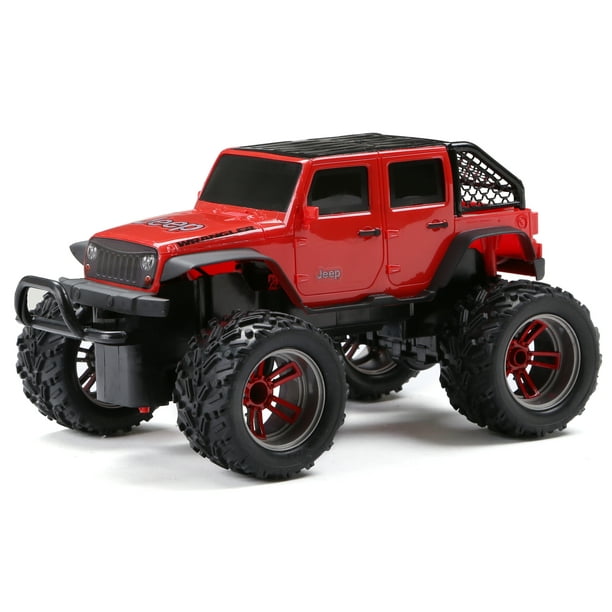 New Bright RC 116 Scale Remote Control 4X4 Truck Jeep 4Door 2.4GHz