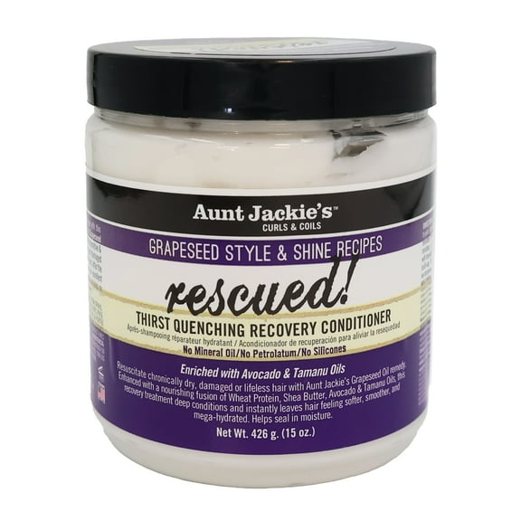 Aunt Jackie's Rescued Thirst Quenching Recovery Conditioner, 15 Oz