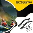thumbnail image 2 of PP portátil PP Kayak Paddle Set Set de acero inoxidable Tornillos de acero de transporte Remo Barcos Kits Al aire libre Navegación Gadgets Accesorios seitruly OD002486-00B, 2 of 7