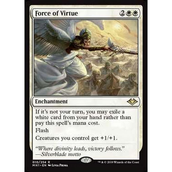 MtG Modern Horizons Rare Force of Virtue (Foil) #10