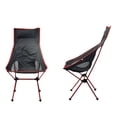 thumbnail image 5 of Lightweight Camping BBQ Chairs Portable Folding Chair Small Camp Backrest Chair Easy to Open & Storage, 5 of 9