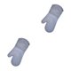 thumbnail image 4 of Matsuzay Manoplas de silicona para horno, guantes para agarradera de cocina, resistentes a altas temperaturas, textura para microondas y Gris 2Conjunto, 4 of 6
