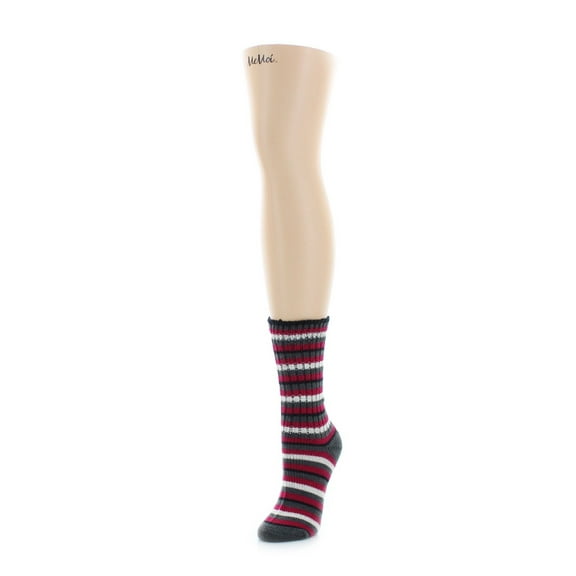 MeMoi Tonal Stripes Boot Sock - Womens - Female