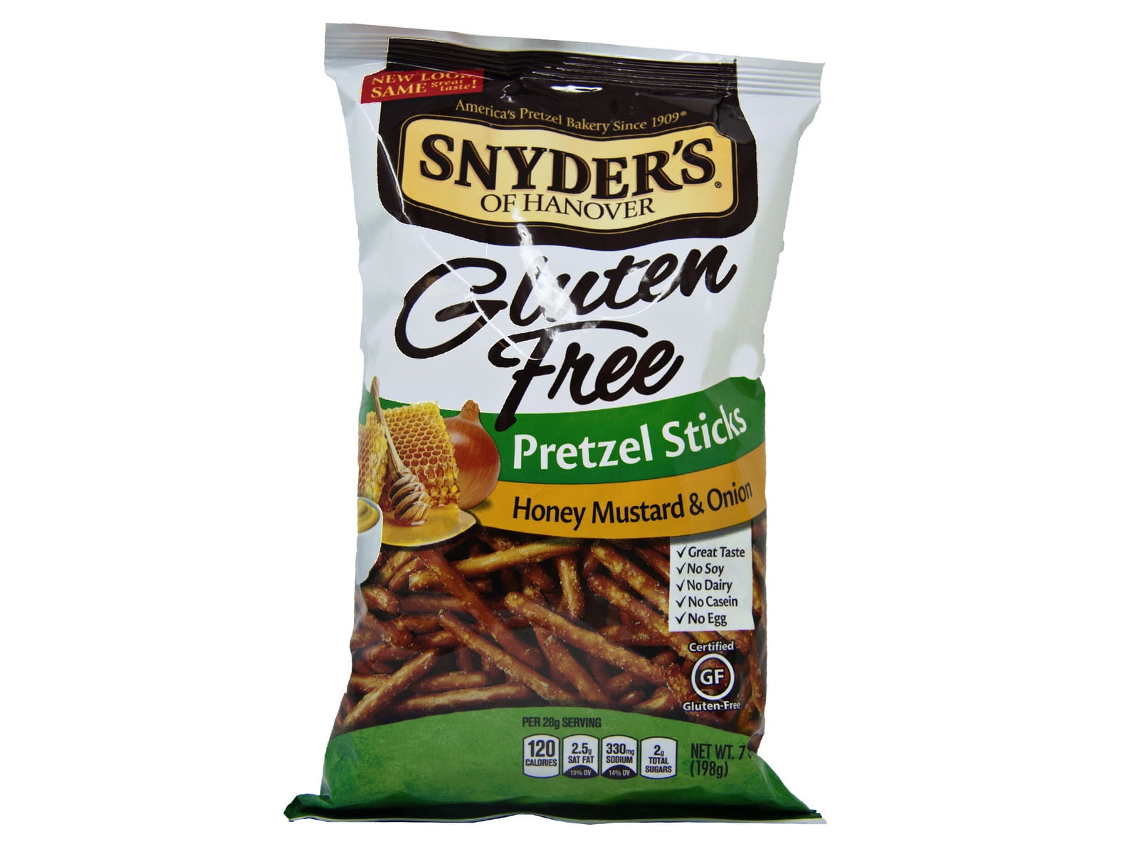 Snyder's of Hanover Certified Gluten Free Honey Mustard & Onion Pretzel