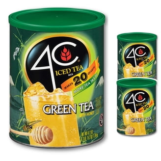 4C Instant Powder Flavored Iced Green Tea Drink Mix, 47.2 Oz, 1